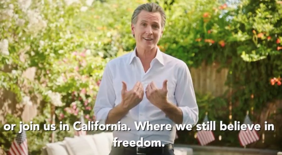 California’s Newsom Tries a New Approach: Draw on Liberal Rage